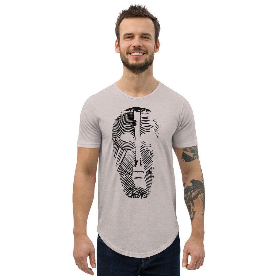 Black Mask Collection heather cool grey front