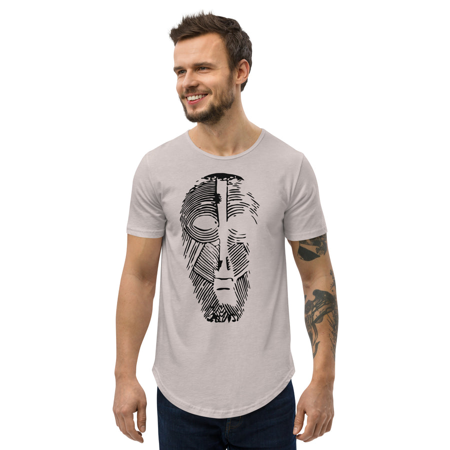 Black Mask Collection heather cool grey front