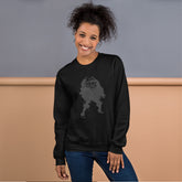 Black Masquerade Collection black sweatshirt front