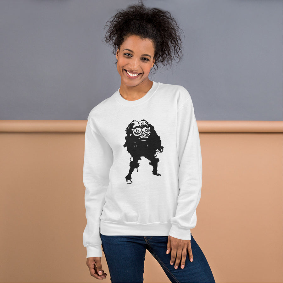Black Masquerade Collection black sweatshirt front